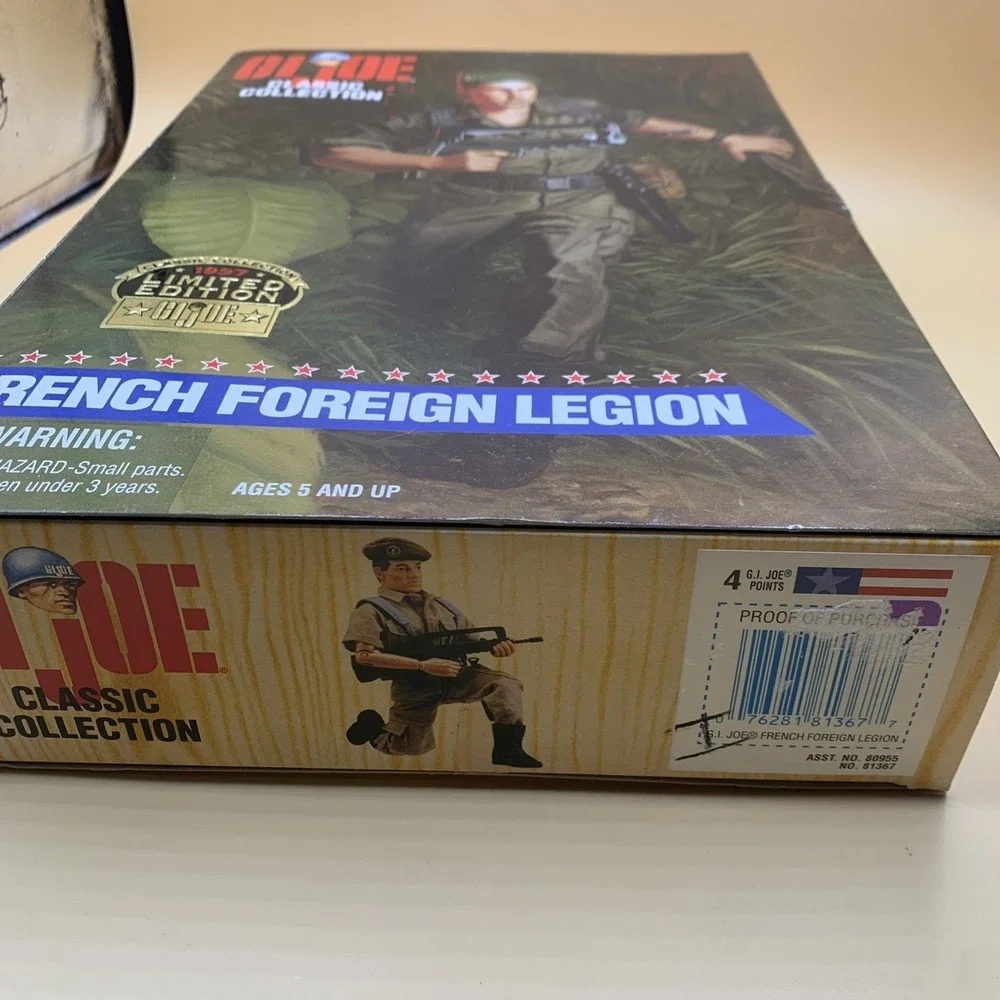G.I. Joe Classic Collection French Foreign Legion Limited Edition African Boxed